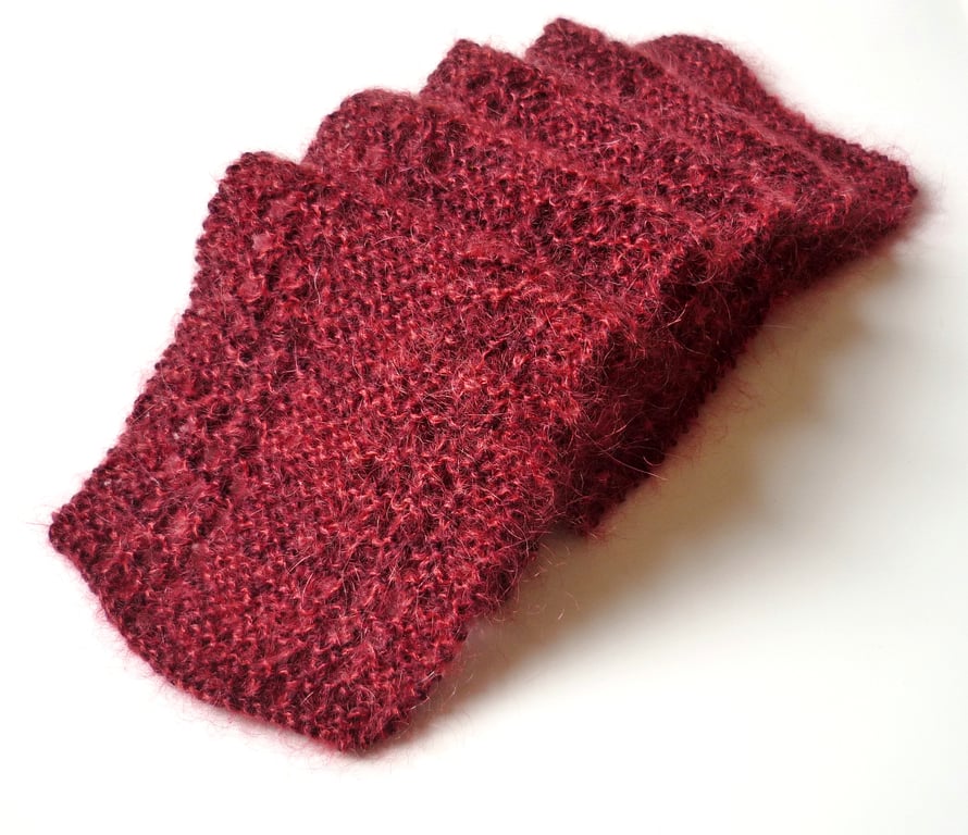 Decorative scarflette - Mother's Day gift - Eco friendly scarf