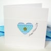 Mother's Day Card, Mothers Day Card - Heart