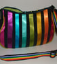  LARGE MULTI COLOURED RIBBON PENCIL BAG - Image 2