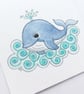 Whale Gift Tags - set of 4 tags - Image 5