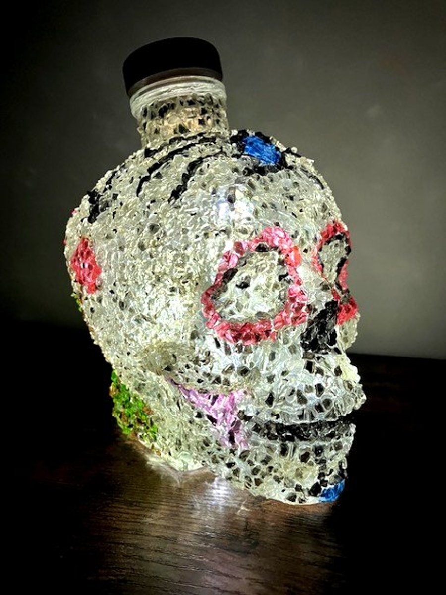 Hector Crystal Head Vodka Decorative Light