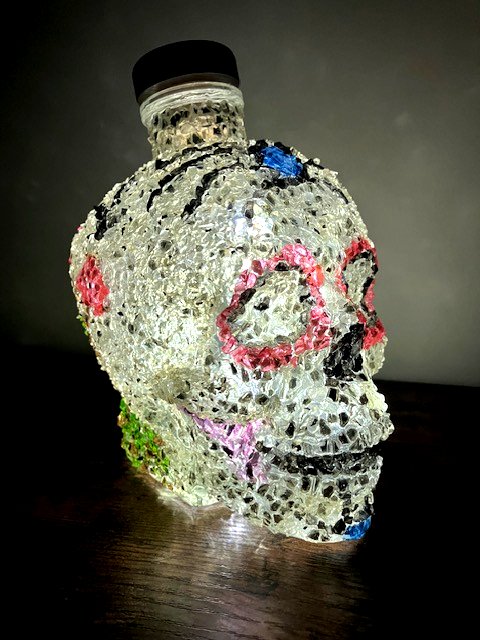 Hector Crystal Head Vodka Decorative Light