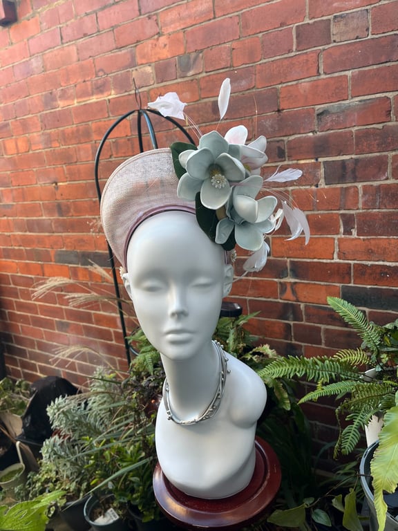 Beautiful Handmade hat, Hat for the Races, Hats for Ascot, Special Occasion Hats