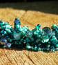 Sea Foam Blue-Green Beaded Seed Bead Bracelet - Image 3