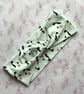 Women's Twist Knot Headband-Hairband Knot-Jersey Twist Headband-Penguins-HA006
