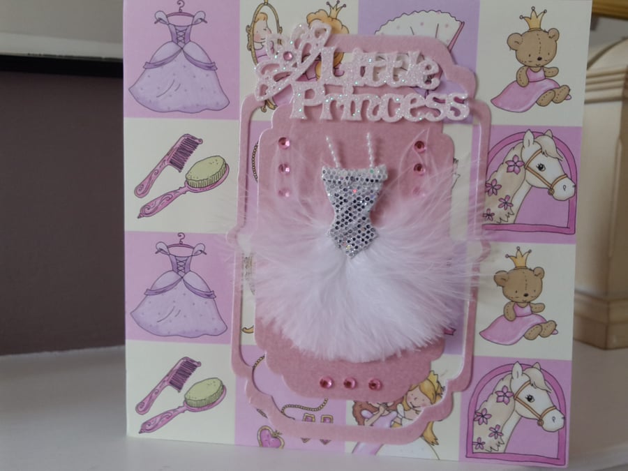 Little Princess birthday card