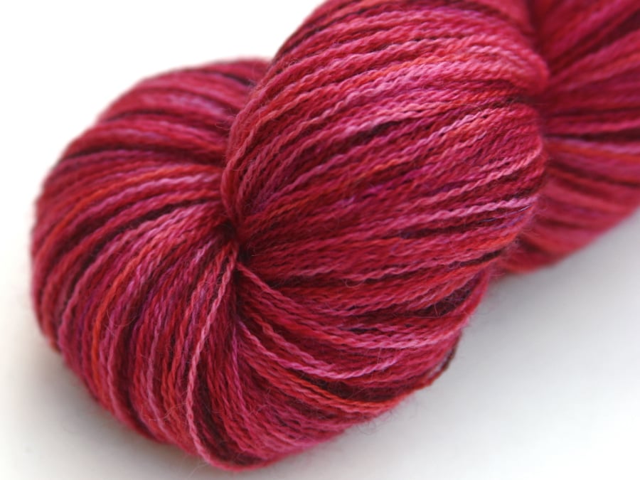 SALE - Plumeria - Bluefaced Leicester laceweight yarn