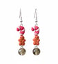 Gingerbread Man Christmas Earrings, Polymer Clay Holiday Gift For Women - Image 2