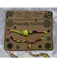 Friendship bracelet with Yellow star bead. - Image 1