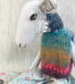 Handcrafted Textile Doll- June the Sheep - Image 2