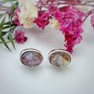 Flower Preservation earrings – Keepsake from Wedding or Special Occasion Flowers