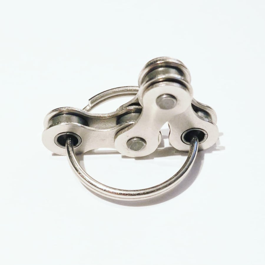 Bicycle Chain Fidget - Simple Design ADHD, ADD, Autism, Stress & Anxiety. Safe f