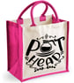 Pot Head -  Midi Jute Bag  - Image 3