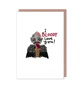 Nosferatu Dracula Vampire Count Orlok Valentine's Day Anniversary Birthday Card