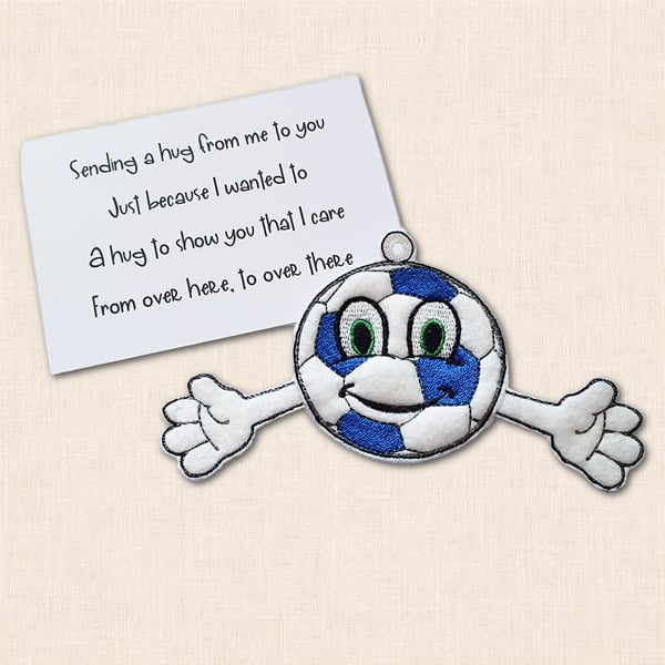 Football Pocket Hug - Cute Sports Pocket Pal