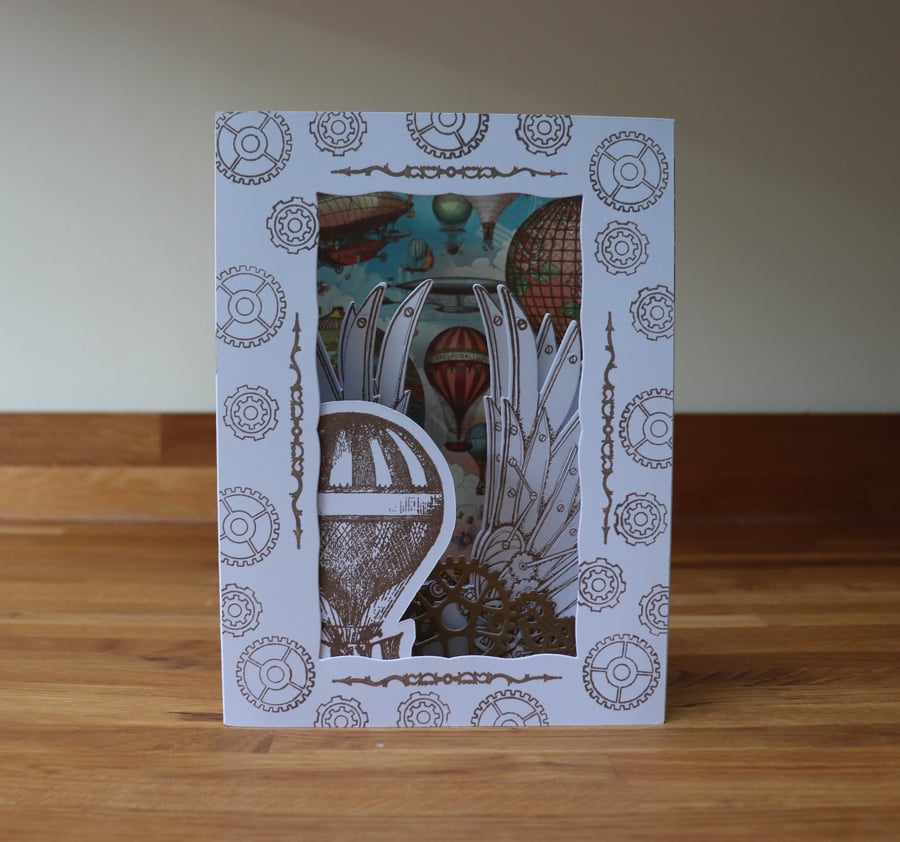 Vintage Hot Air Balloons, Take Flight.