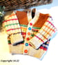 Gender Neutral Hand Knitted Baby Cardigan 6 - 12  months size - Image 3