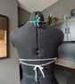 XS handmade crochet halter neck bralette top adjustable  - Image 3