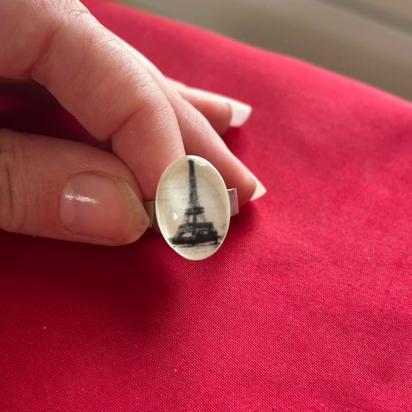 Paris Eiffel Tower Ring