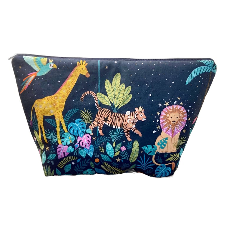 Jungle Animal Large Project Bag