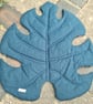 Monstera Leaf Mat - Tropical Night  - Image 2