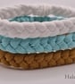 Halcyon - Handmade Recycled Cotton Yarn Bracelet - Size Medium - Limited Edition - Image 2