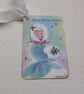 CHRISTMAS GIFT TAGS  ( set of 3. ) Vintage-style . Retro .' Warm Winter Wishes'. - Image 3