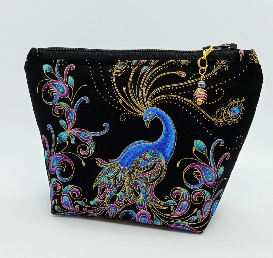 Peacock small make up bag 306H