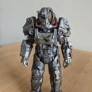 Undead Ghoul T-60 Power Armor Desktop Display Model Fallout Inspired