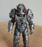 Undead Ghoul T-60 Power Armor Desktop Display Model Fallout Inspired