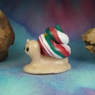 Village Snail 'Prim' OOAK Sculpt by Ann Galvin Gnome Village
