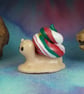 Village Snail 'Prim' OOAK Sculpt by Ann Galvin Gnome Village