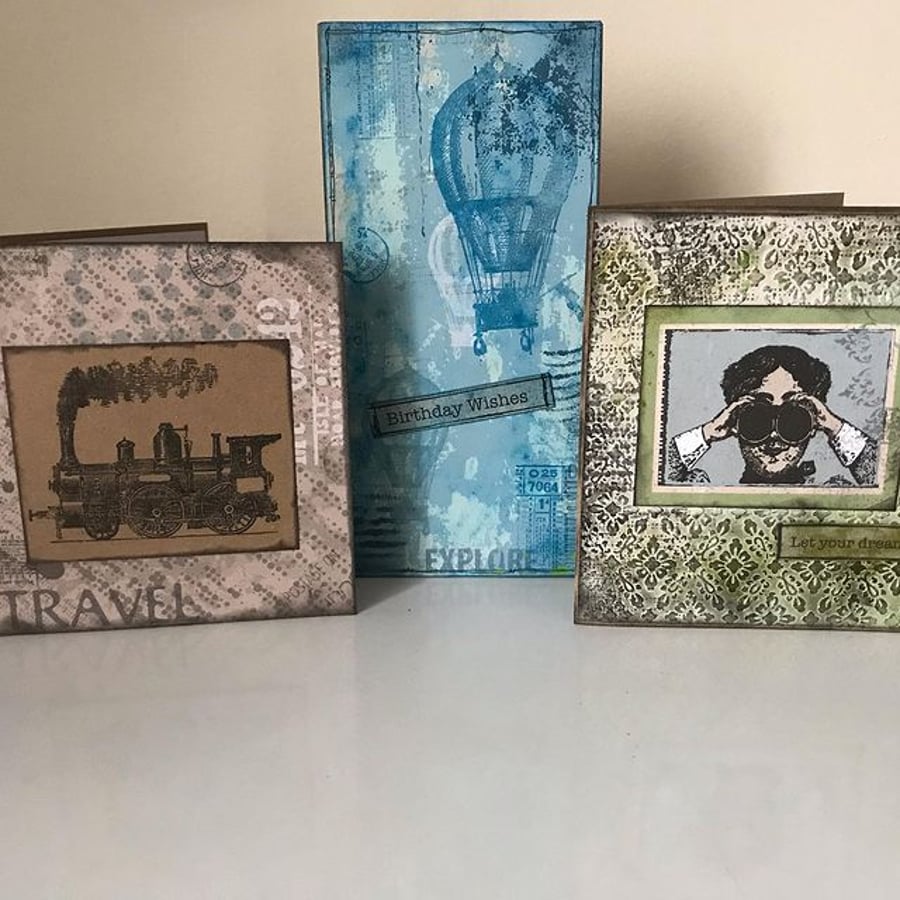 Cards for the Gents in your Life - 3 card collection for men