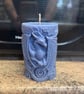 Large scented dragon candle floral fantasy 