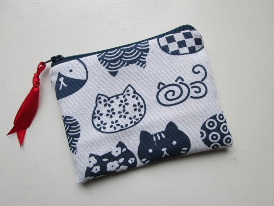 SALE Cats    Coin Purse