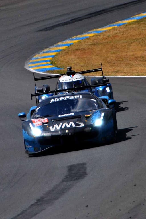 Ferrari 488 GTE EVO no100 24 Hours of Le Mans 2023 Photograph Print