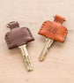 Personalized Leather Key Cover – Badalassi Pueblo Key Cap  - Image 2