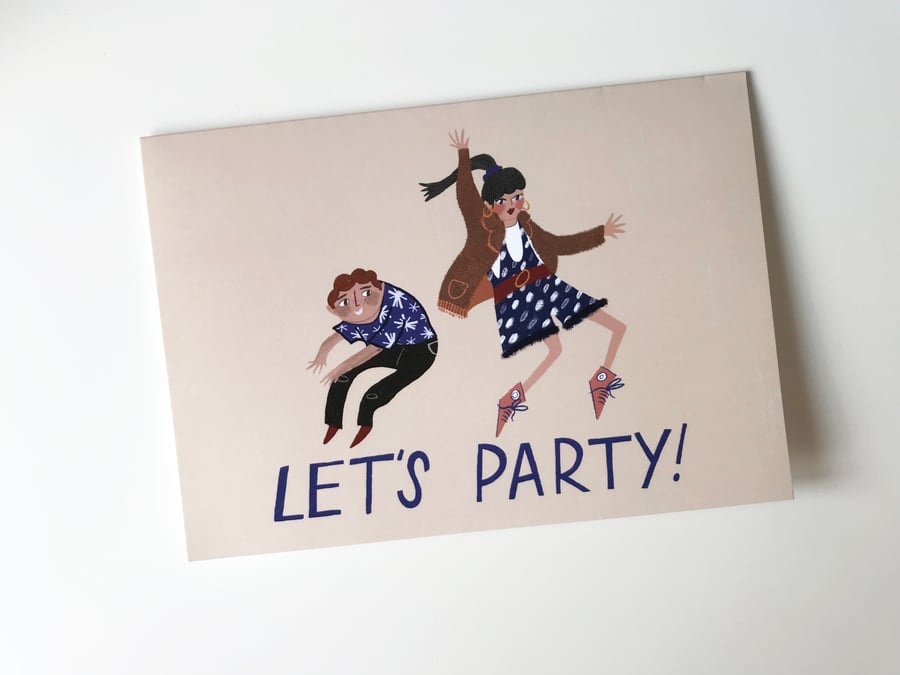 Let's Party Card