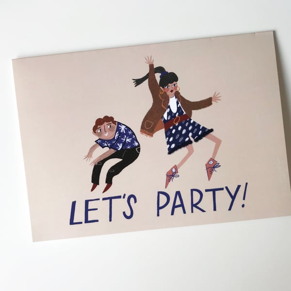 Let's Party Card