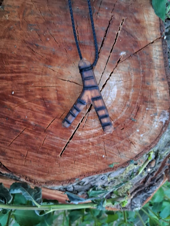 Solace handmade willow pendant