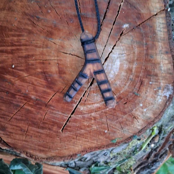 Solace handmade willow pendant