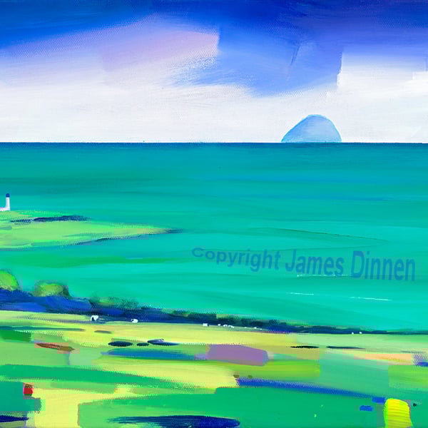 Pladda Lighthouse , Arran   (Free postage UK) 