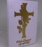 Cross with Rose, Sympathy. - Image 1