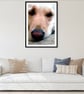 Golden Retriever Dog Portrait Photograph Print - Image 3