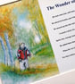 Original hand painted watercolour print of the Wonder of Boy - Image 2