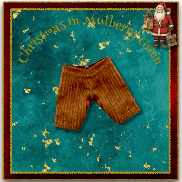 Little Nippers Hazelnut Brown Corduroy Trousers