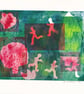 Saturday Morning Park Run. Number 3 -   Monoprint  - Image 1