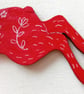 Scarlet hare  with white patterns - Image 2