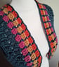 CLEARANCE LINE Granny Square Crochet Bolero Waistcoat and Beanie Set - Image 4