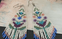 Beaded Fringe Earrings